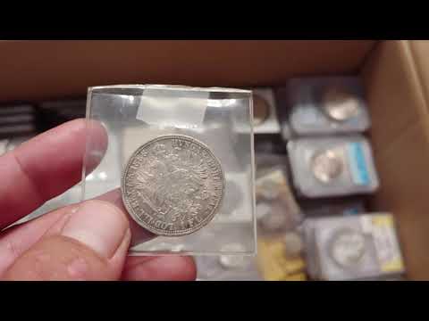 Rediscovering a cool coin collection hoard stashed away and forgotten