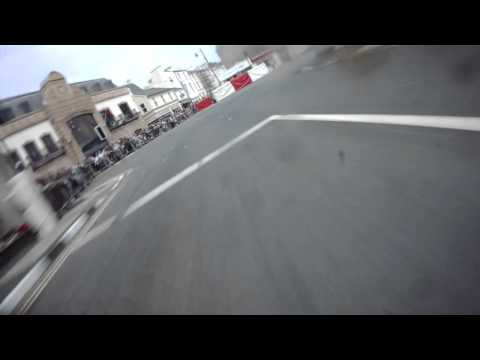 THE MORECAMBE MISSILE!! John McGuinness - TT 2015 - On Bike  Lap - Senior Race - Lap 1