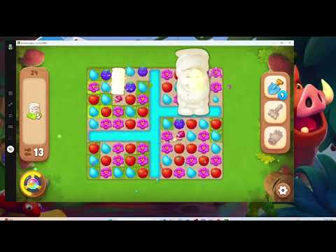 Gardenscapes Level 24 | Audio Talkthrough Walkthrough | F2P Tips and Strategy Guide