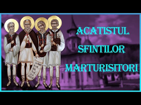 Acatistul Sfintilor Marturisitori Marian Moise