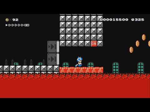 うろうろ砲台スイッチ / Blaster Bustle by こな/Kona - Super Mario Maker 2 - No Commentary 1bu