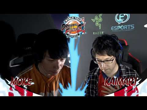 Dragon Ball FighterZ World Tour Saga 5 - Ponos | Moke vs. KaiMart - SEAM 2018  - Winner's Semifinals