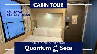 Quantum of the Seas Studio Cabin Tour | Solo Interior Cabin 15630 (Deck 15)