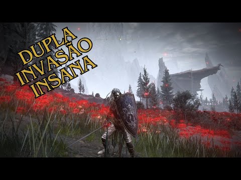 Dupla Invasão Insana! Enfrentando o mesmo trio Duas vezes - Elden ring PvP