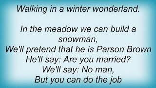 Blake Shelton - Winter Wonderland Lyrics
