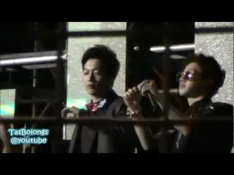 [FANCAM] 130309 BEAST (mainly Dujun) Music Bank in Jakarta ending