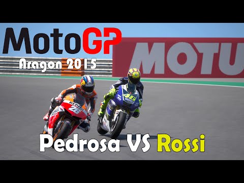 MotoGP™ 2013 Aragon Dani Pedrosa VS Valentino Rossi