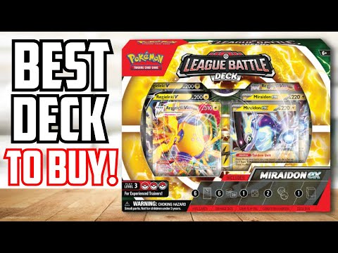 Why Miraidon ex is the BEST VALUE Pokemon Starter Deck of ALL TIME!
