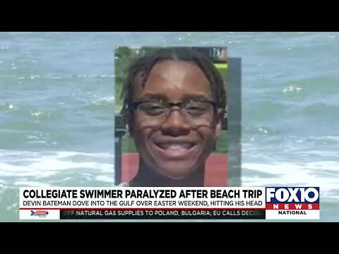 Spring break trip takes tragic turn in Fort Morgan leaving collegiate swimmer partially paralyzed