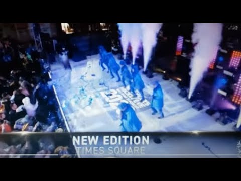 New Edition performs in the Primetime New Year's Rocking Eve. @neweditionofficial