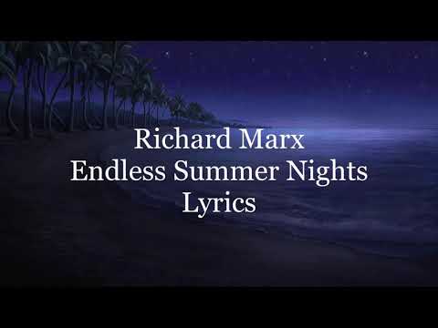 Richard Marx - Endless Summer Nights (Lyrics)