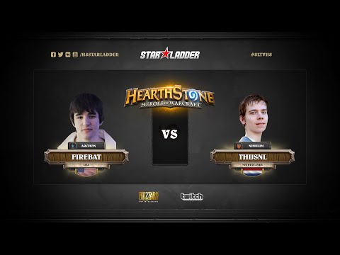 [EN] Firebat vs ThijsNL | SLTV StarSeries S1 | Group A2