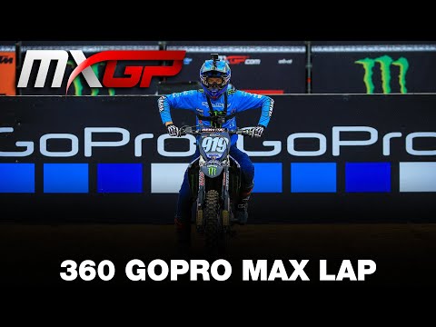 360 GoPro MAX Lap with Ben Watson - MXGP of Limburg 2020 #motocross