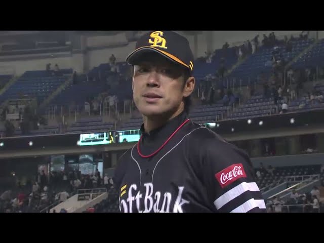 ホークス・高谷選手ヒーローインタビュー 2016/4/19 M-H