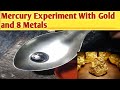 Mercury Experiment With 8 Metals |Mercury Experiment | अष्टधातु मै पारा केसे लग