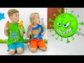 Vlad and Niki - Kids story about viruses | Stay healthy Vlad and Niki - Kids story about viruses | Stay healthy