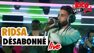 Ridsa &quot;Désabonné&quot; Live - Le Rico Show Sur NRJ