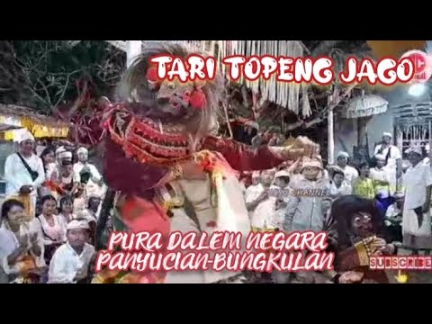 TARI TOPENG JAGO || UPACARA AGUNG NYATUR NGIKUTIN || TUMPEK LANDEP, 3 JUNI 2023.