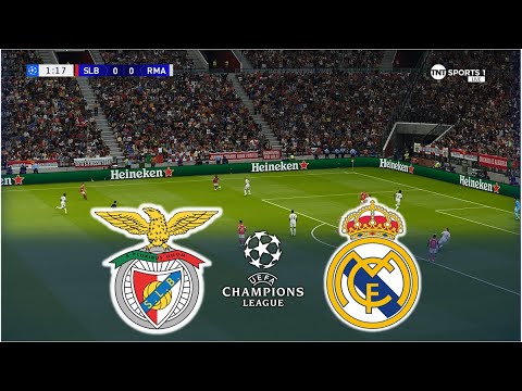 BENFICA vs REAL MADRID | UEFA CHAMPIONS LEAGUE 2025/26