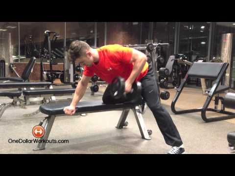 Bent Over Dumbbell Row Rotating