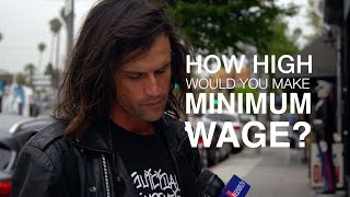 How High Would You Make the Minimum Wage? We Asked L.A. Residents.