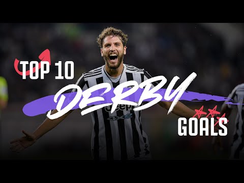 Top 10 Turin Derby Goals | Trezeguet, Pirlo, Locatelli and more!