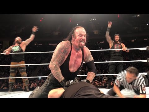 The Undertaker returns to Madison Square Garden to team with Roman Reigns & Braun Strowman