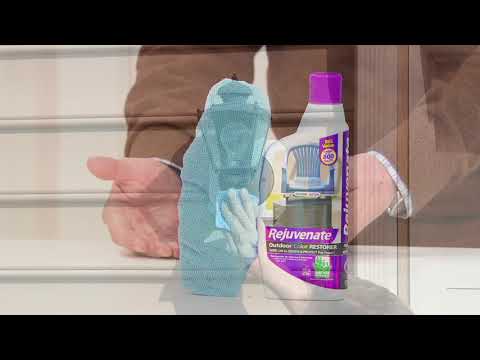 Rejuvenate Outdoor Surface Restorer with Hand Mitt on QVC