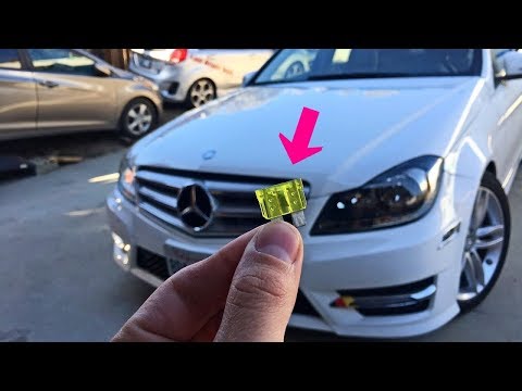 MERCEDES w204 RADIO FUSE REPLACEMENT LOCATION C250 C300 C350