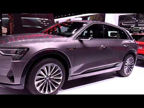 2019 Audi e tron 55 Quattro Exterior and Interior Review