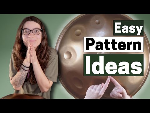 Handpan Tutorial: Two SIMPLE Amara / Celtic Patterns for Beginners