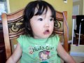 2 Year Old Singing Barney Song