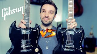 Video thumbnail for Gibson SG Angus Young Signature VS Gibson SG Standard! by Rob Galley