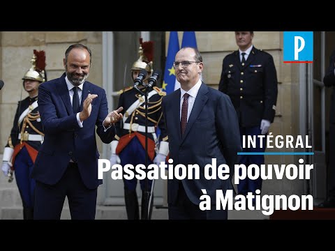 [INTEGRAL] La passation de pouvoir entre Edouard Philippe et Jean Castex