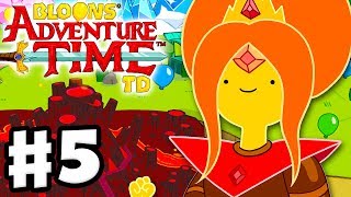 Bloons Adventure Time TD - Gameplay Walkthrough Part 5 - Saving the Flame Princess!