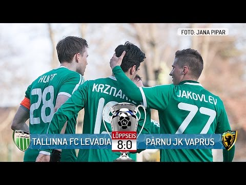 9. voor 2017: Tallinna FC Levadia - Pärnu JK Vaprus 8:0 (3:0)