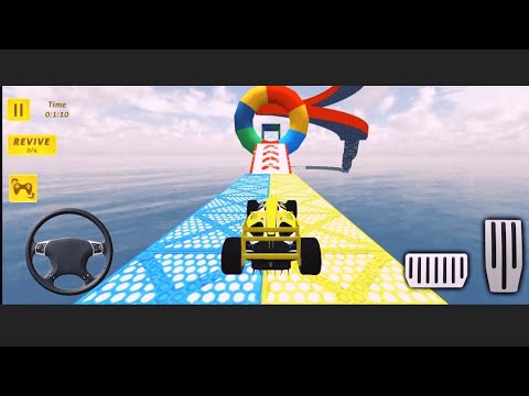 Formula Car Racing Stunts✅Yellow Car Driving Simulator ✅Android Formula Car Games #subscribe #cars