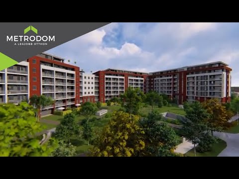 Metrodom Park A B C épületek - 3D bemutató film - Metrodom Lakóparkok
