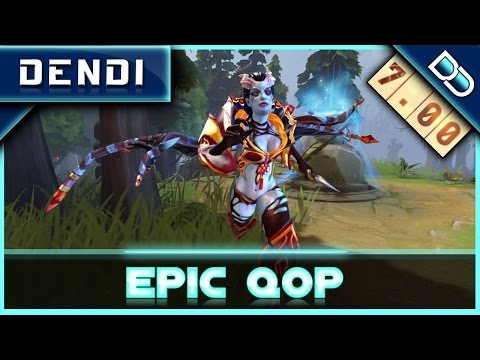 Dendi VOD ✪ EPIC QOP CARRY ✪ DOTA2 7.00