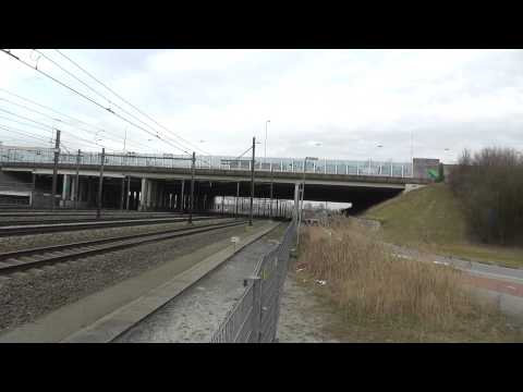 Fyra's helemaal volgen tot Lombardijen en station  Barendrecht, 6-3-2013