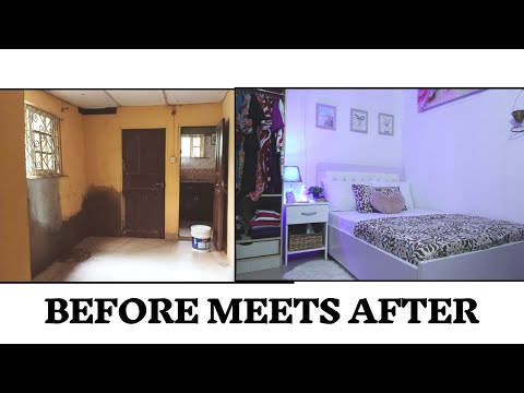 HOW I TURNED A DELAPIDATED BUILDING TO A COZY APARTMENT// EXTREME MAKEOVER. Virtue Grace