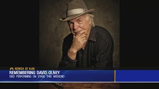 Songwriter David Olney passes away performing at music festival