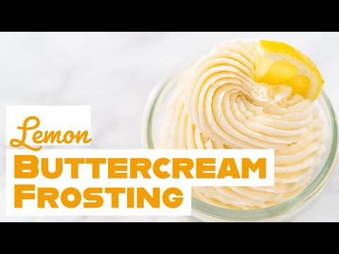 Lemon Buttercream Frosting