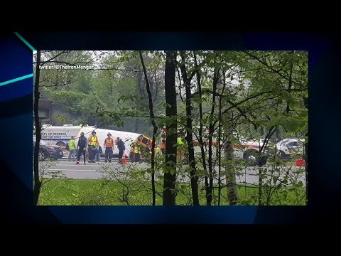 NJ Dump Truck & School Bus Crash