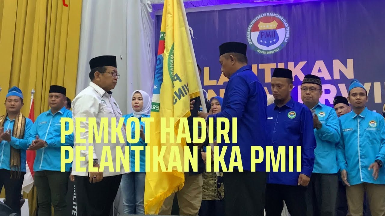 Resmi Dikukuhkan, Pemkot Harap Kontribusi IKA PMII Gorontalo Pada Daerah