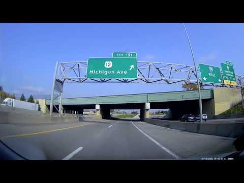 Driving to Center Line, Michigan from Detroit, Michigan