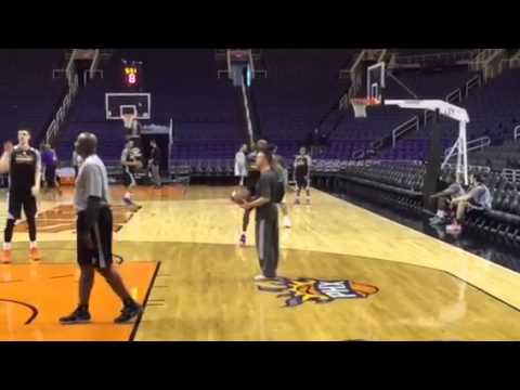 Gerald Green Dunk after practice - 12/11/14