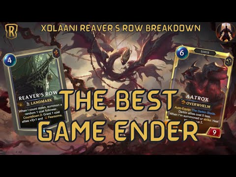 Big Mommy Xolaani Is The Coolest Game Ender In LoR ft Reaver's Row & Aatrox | Legends of Runeterra