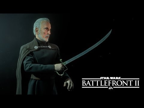 COUNT DOOKU WITH A SWORD 😂 - Star Wars Battlefront 2 Mod by Dulana57