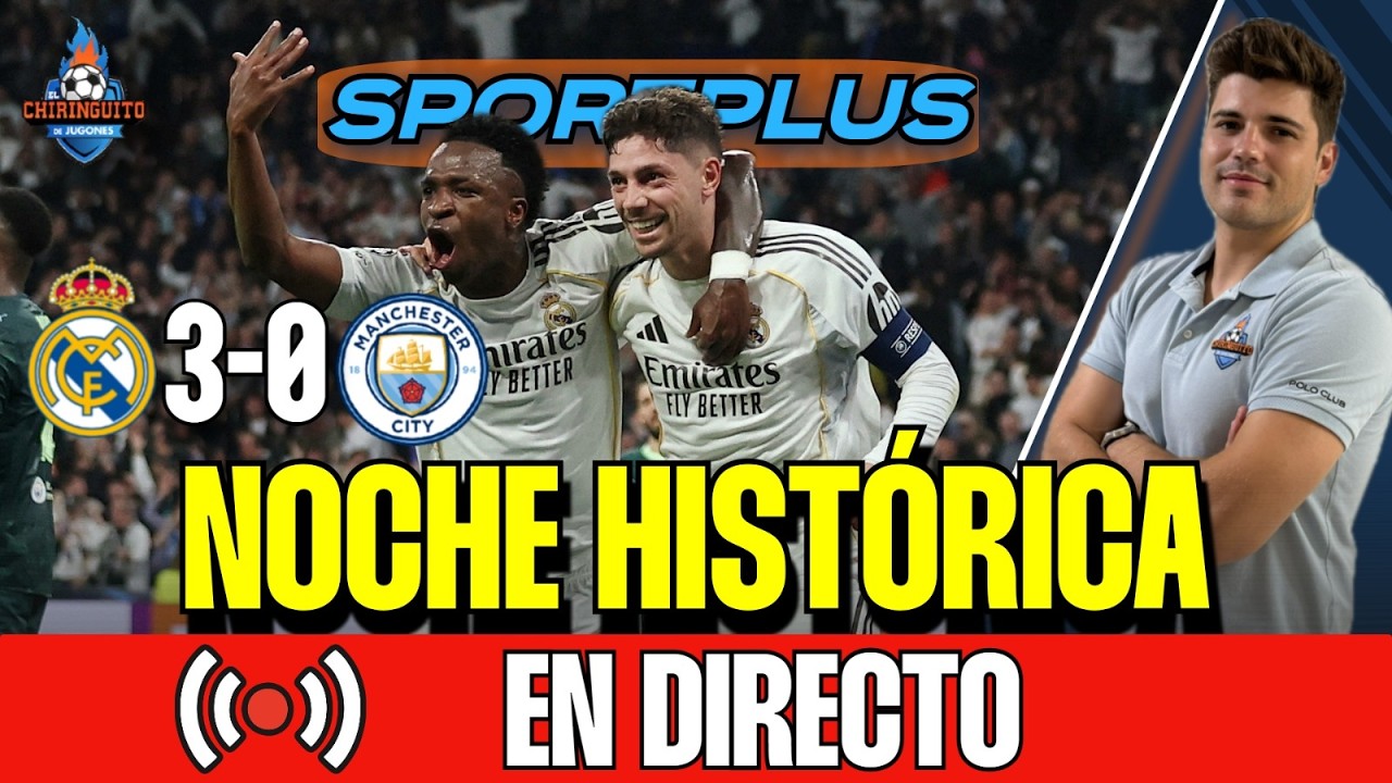 🚨EL MADRID APLASTA AL CITY | CENA DE CONJURA DEL BARÇA | Sportplus | Chiringuito Inside
